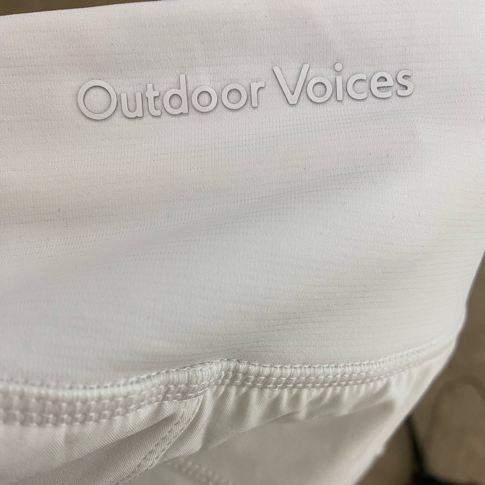 Outdoor Voices Hudson 4" Skort White Women Size XXS NEW NWT - Picture 10 of 12